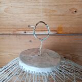 White retro bird cage