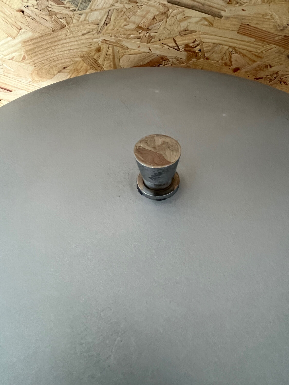 Midcentury mushroom lamp