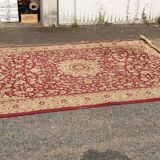Oriental silk wool rug