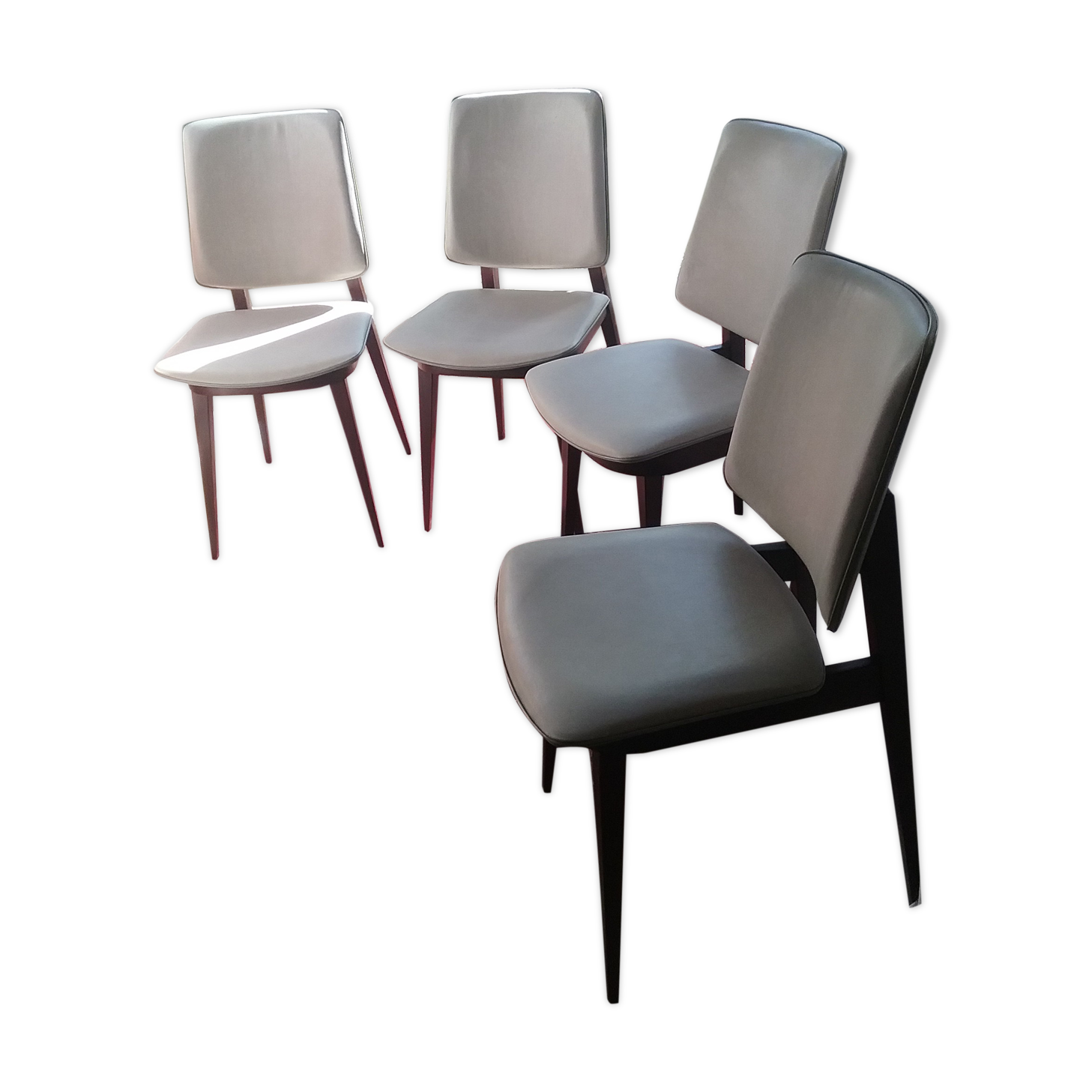 4 vintage chairs