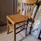 Bistrot chair blond wood 1950