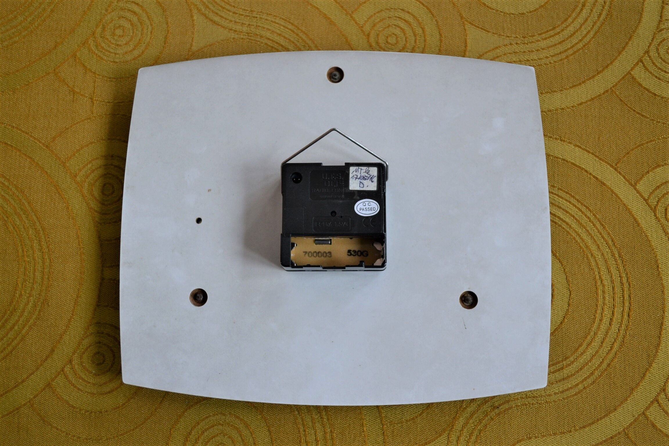 Vintage japy formica kitchen clock 1960