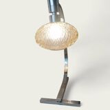 1970 designer lamp in chrome Franco Albini