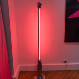 Industrial lamps 70s, pink neon