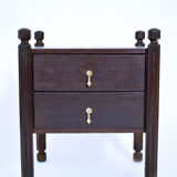 Table de chevet en châtaignier brésilien, années 1960