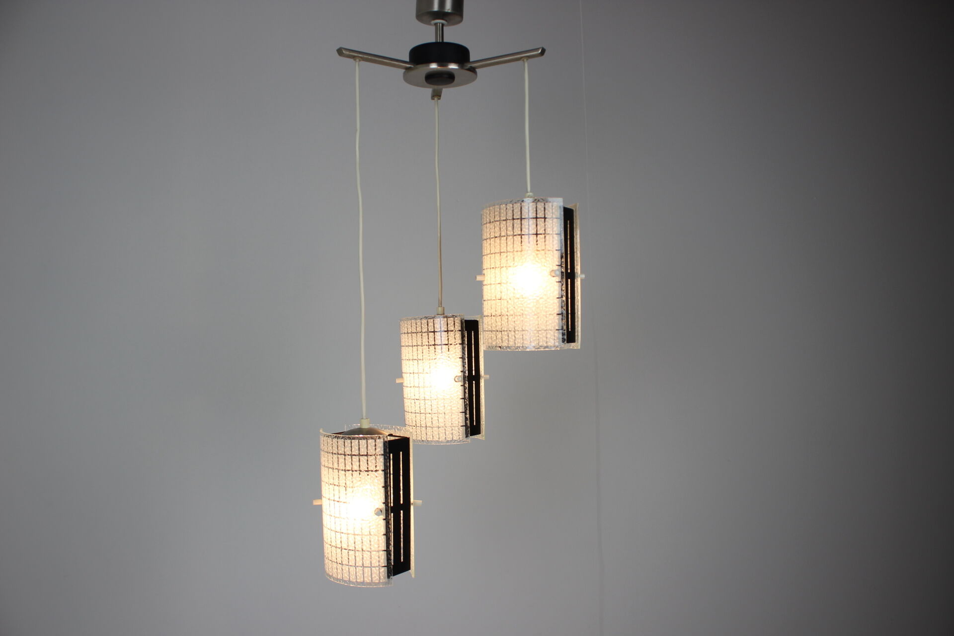 Mid-century german pendant, 1970's