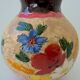 Terracotta vase incised by Jean Clergue in Vallauris