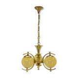 Brass chandelier, 1920s