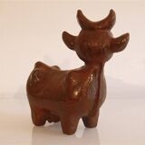 Ceramic bull by Lars Bergsten 1960