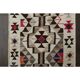 1970s Vintage Turkish Hand-Knotted Wool Cotton Beige Runner Rug 91x350