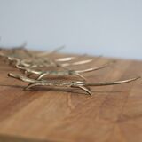 Brass crocodile knife holder