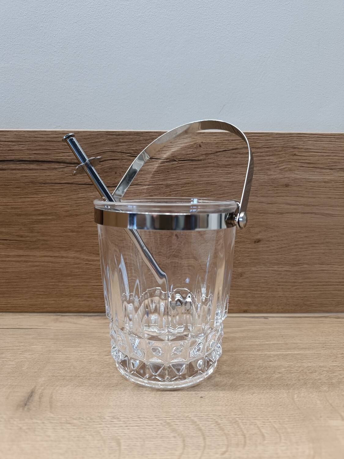 Vintage Cristal d'Arques ice bucket