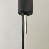 Suspension Reggiani opaline and teak