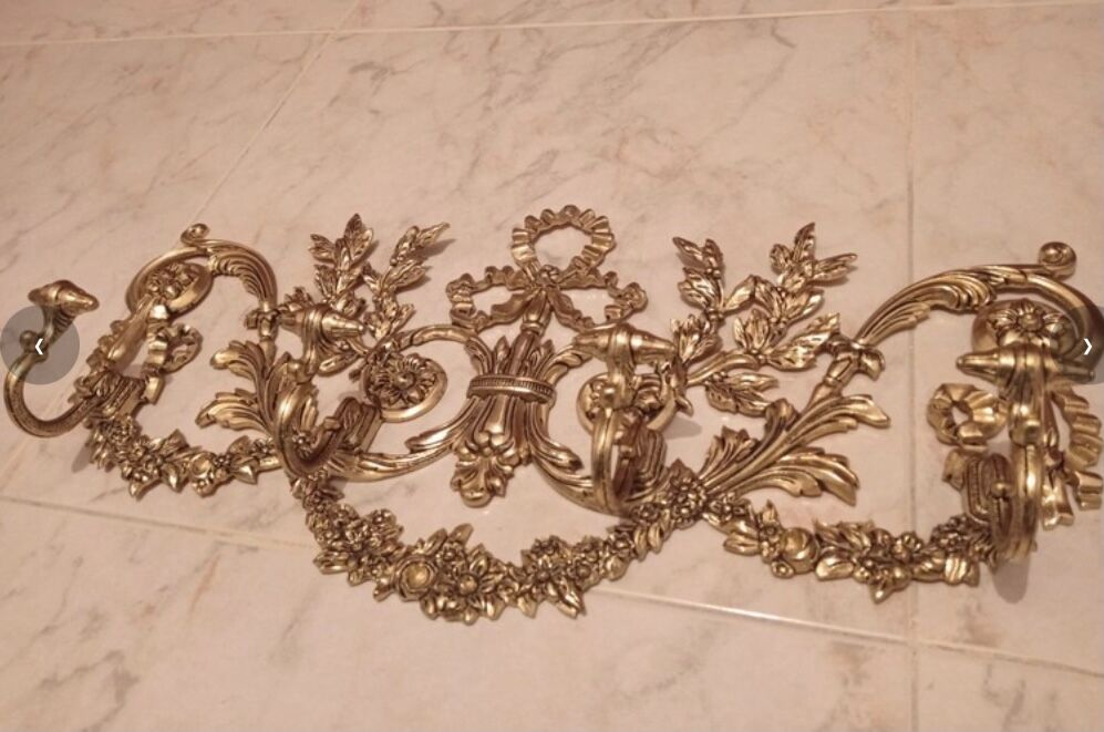 Antique bronze coat rack