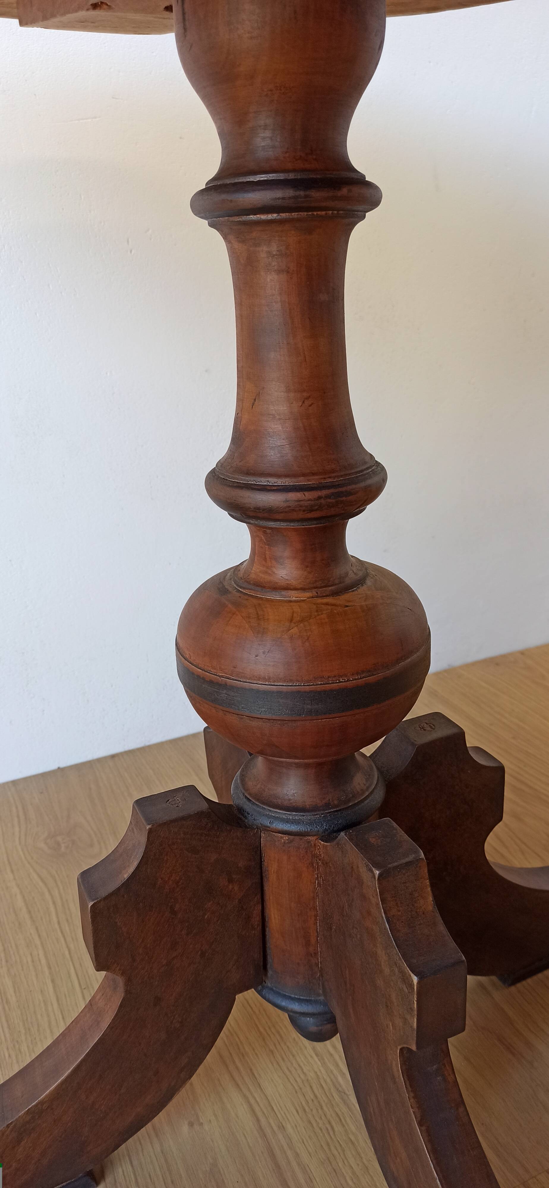 Antique old coffee table.