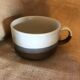 Paire de tasses mug déjeuner en grès