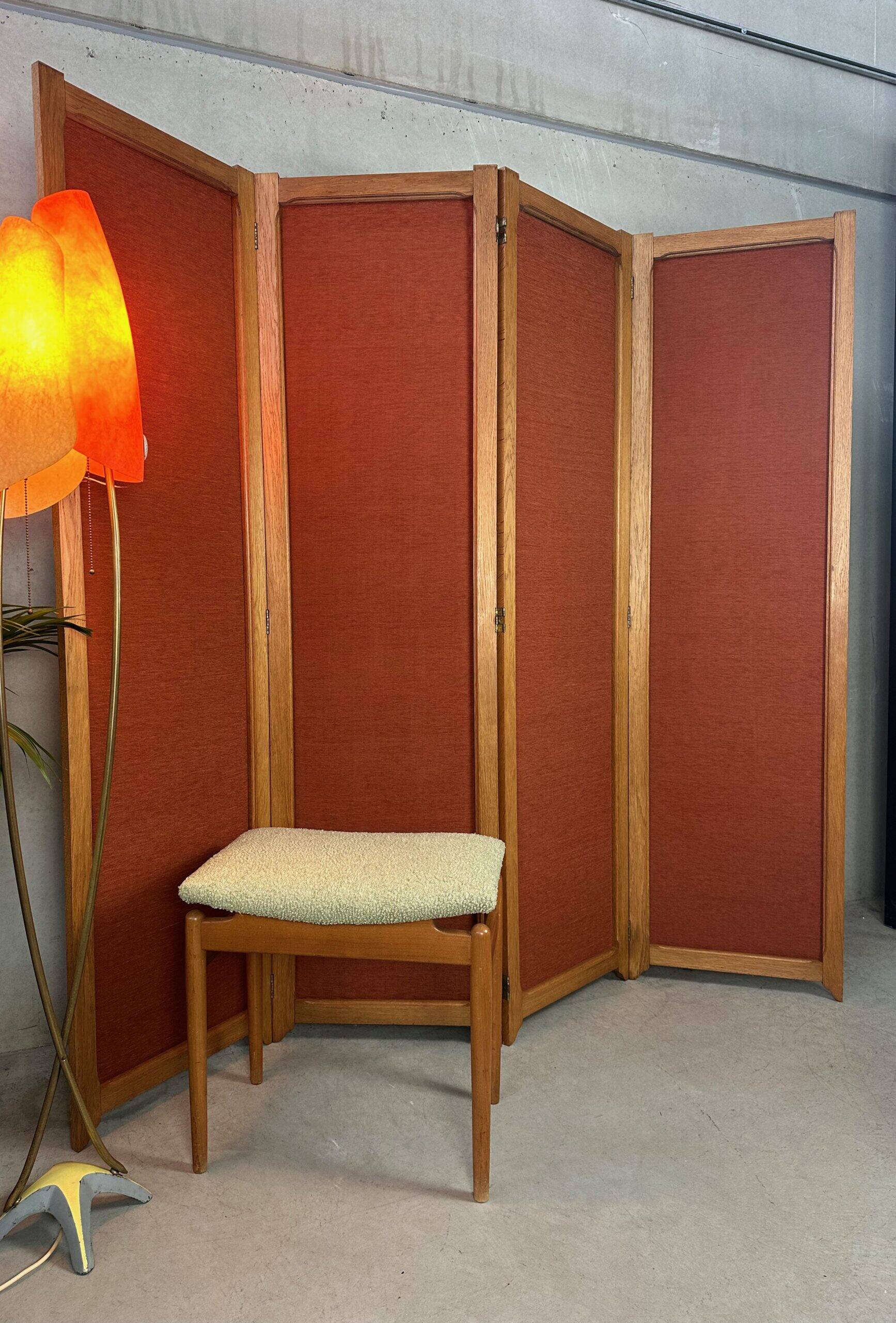 Paravent vintage – chêne