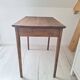 Old farmhouse side table in country style