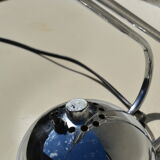 Chrome rocker desk lamp Aluminor 80s
