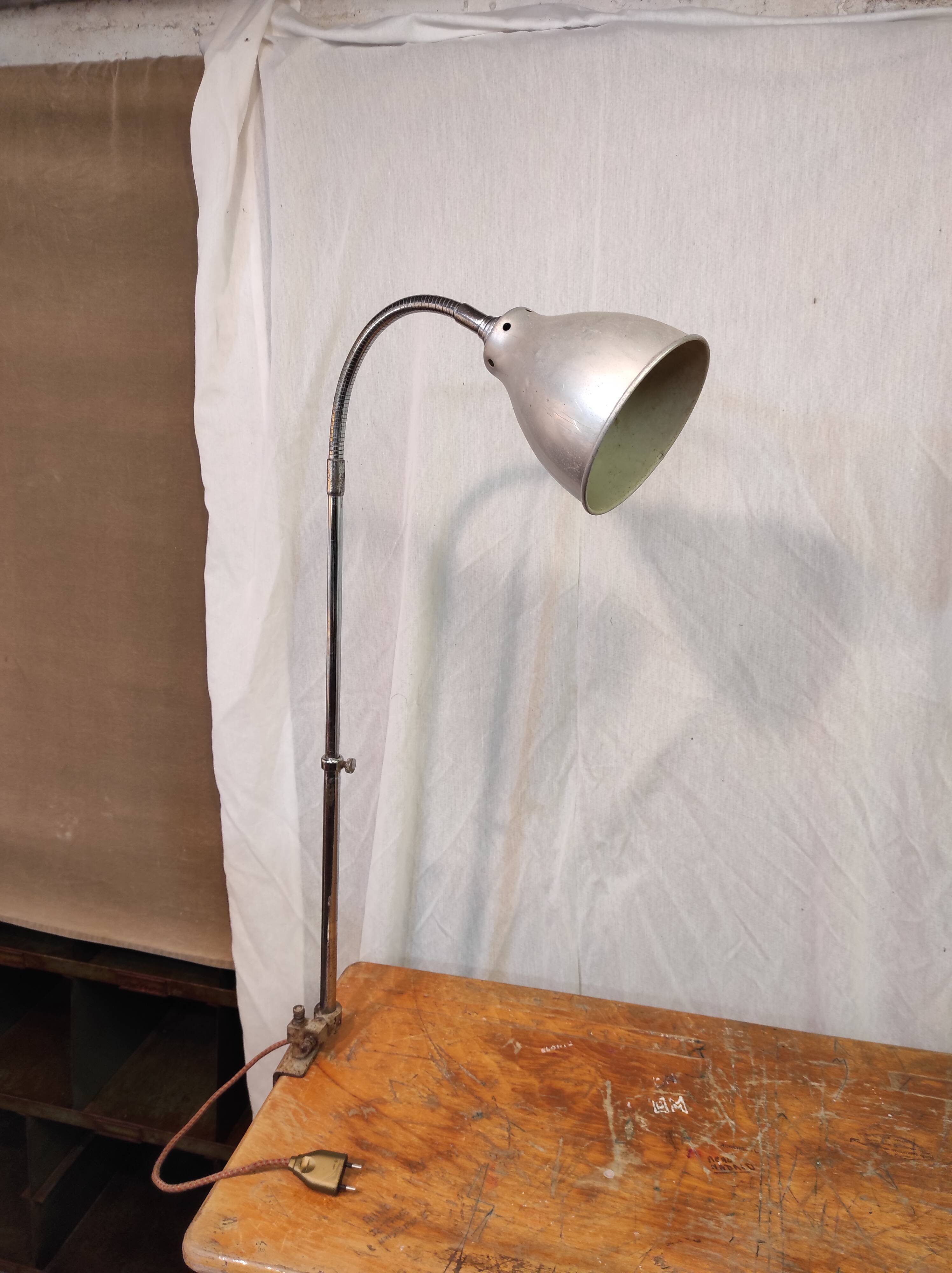Workshop lamp ki-e-klair Alphonse Pinoit 1950