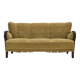 1960s, Danish 3-seater sofa, original condition, wool/cotton fabric.