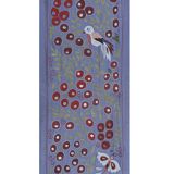 Hand knotted rug, vintage turkish rug 95x95 cm