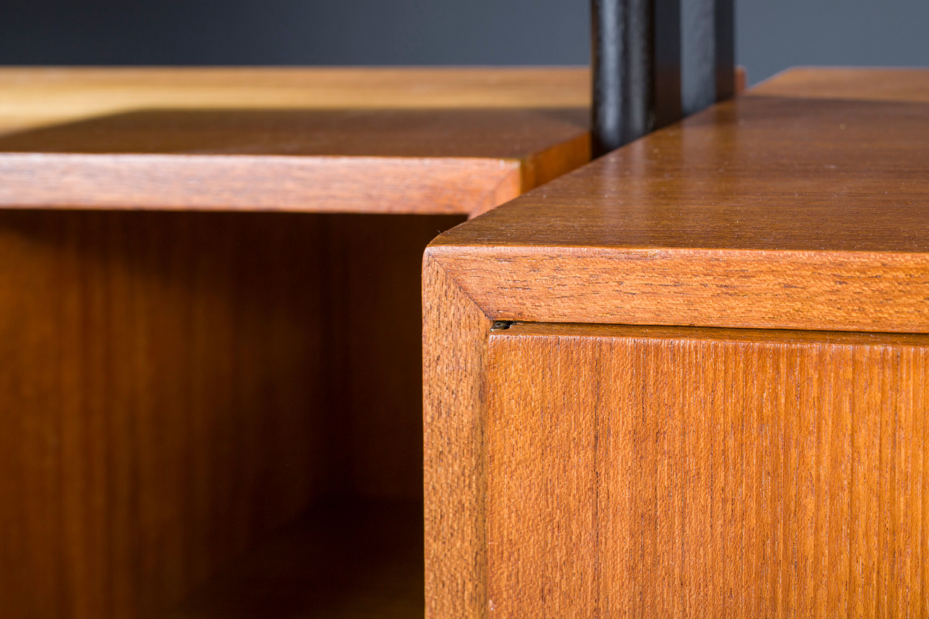 Danish Modular Teak Shelving, 1960s