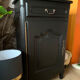 Black patinated jam