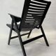 Niko Kralj Slovenian Rex Plywood Folding Chair for Stol 1950s in Black