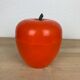 Vintage orange apple ice bucket