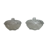 Pair of vintage sugar bowls