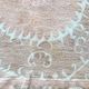 Vintage hand-embroidered tablecloth 138x155 cm