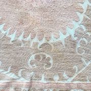 Vintage hand-embroidered tablecloth 138x155 cm