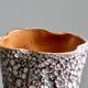Vase Vallauris ceramic fat lava of the 60s