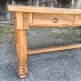 Solid walnut table