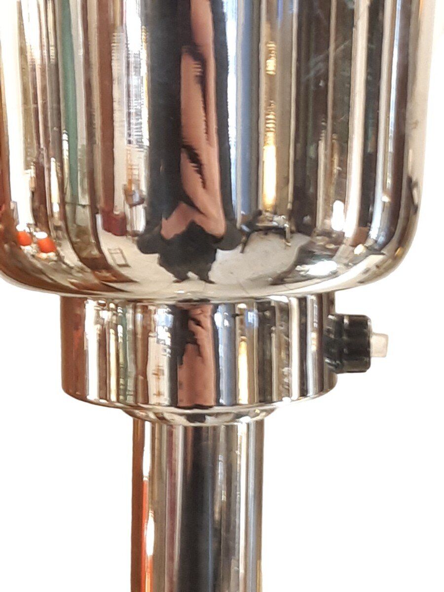 Chrome floor lamp 1930