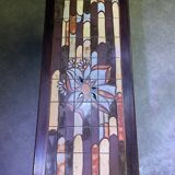 Wooden and ceramic coffee table