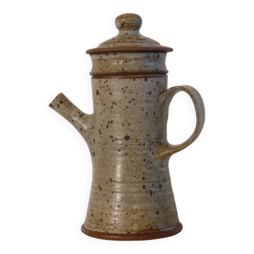 Theiere ou cafetiere en grés de Gustave tiffoche