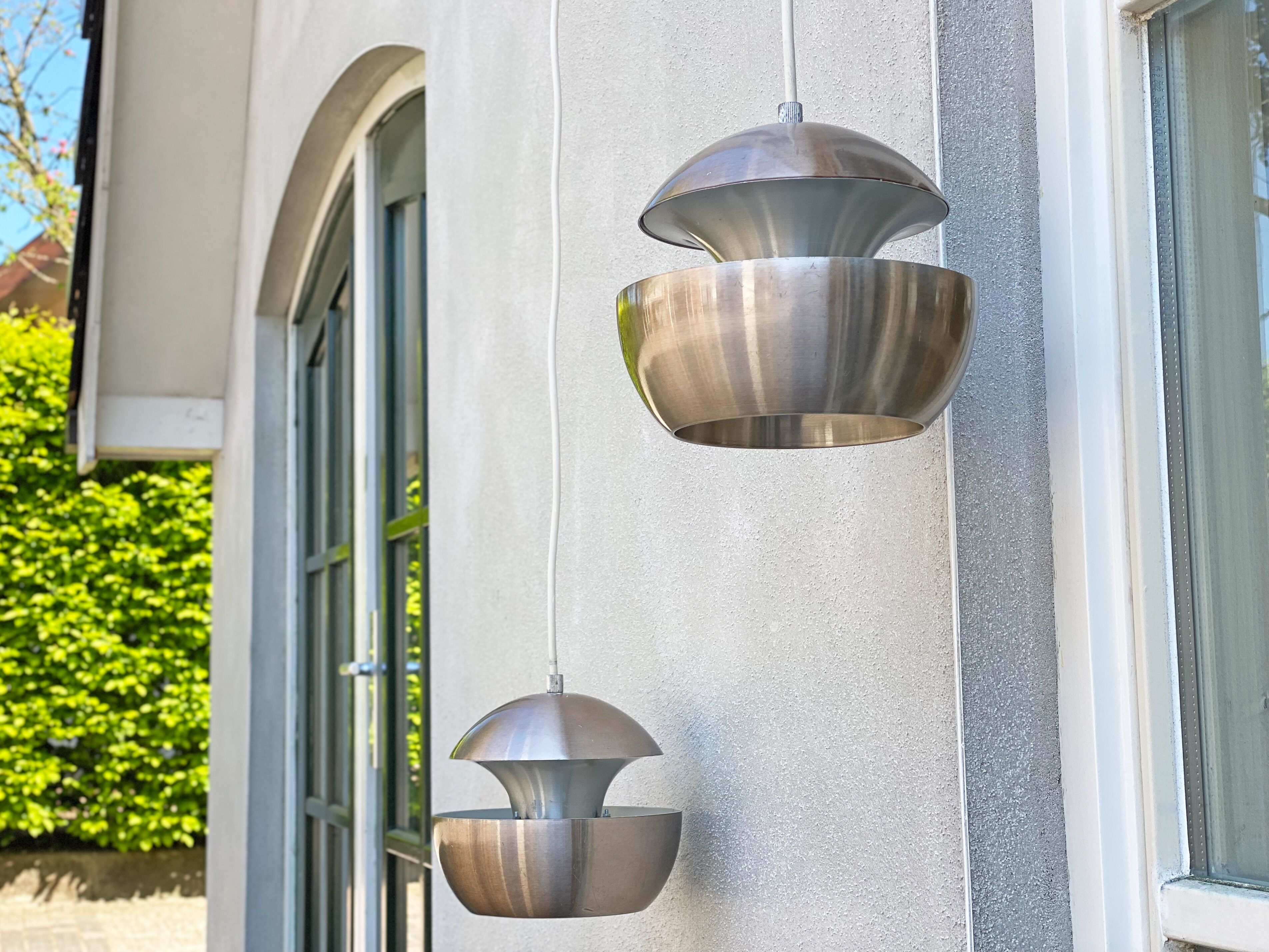 Mid Century Bertrand Balas for RAAK double hanging lamp - Springfontein