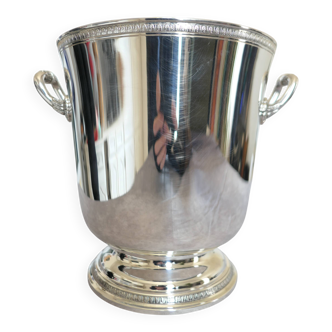 Christofle Malmaison champagne bucket 23 cm. Silver-plated metal.