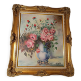 Oil painting on canvas by Jean de Jong from 1976.