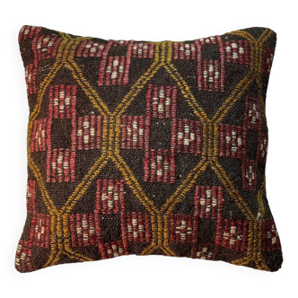 Housse de coussin Kilim turque vintage