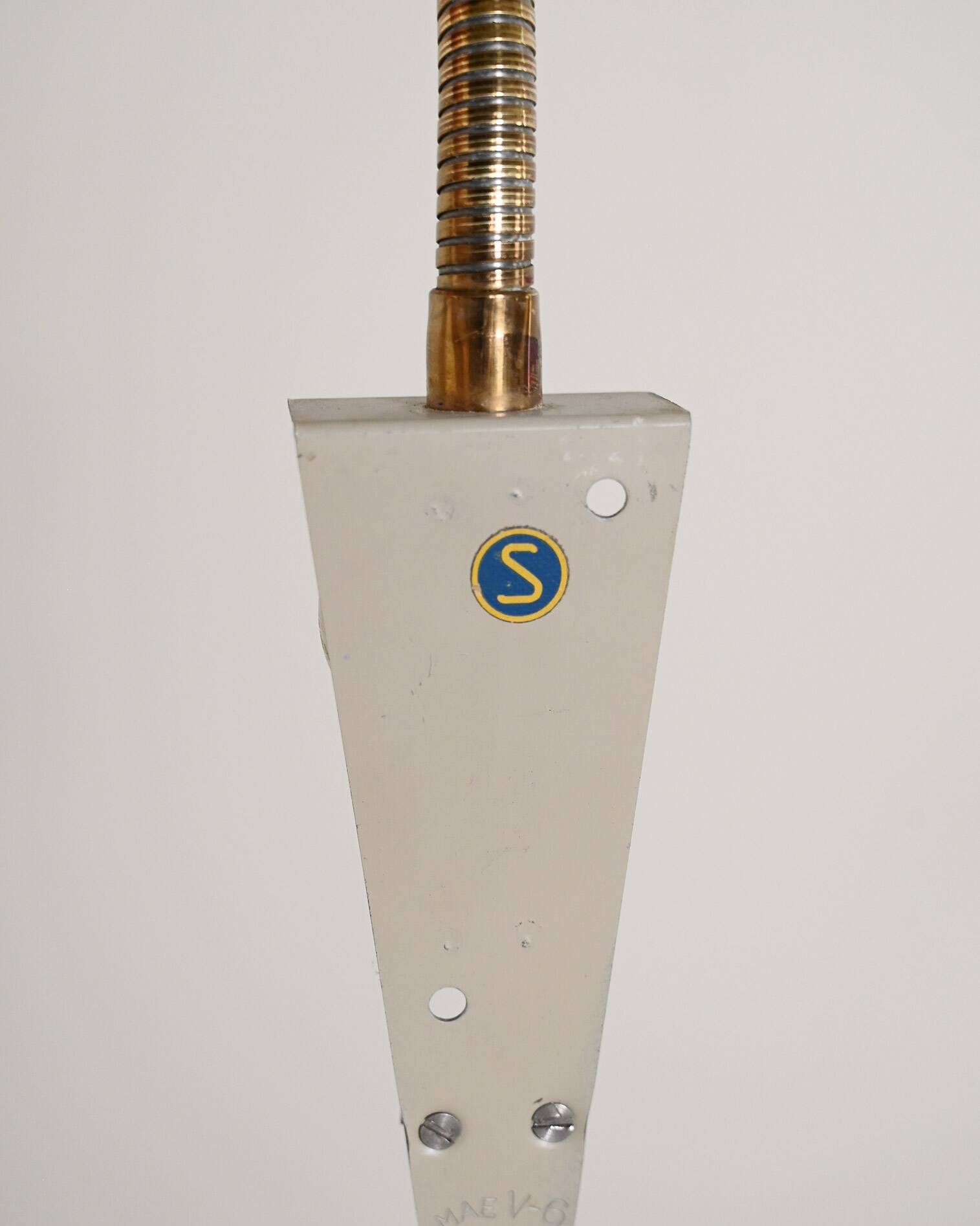 Pair of Scandinavian adjustable wall lamps, '50s