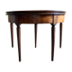 Table demi-lune en noyer