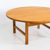 Table basse en chêne par Hans J. Wegner pour PP Møbler