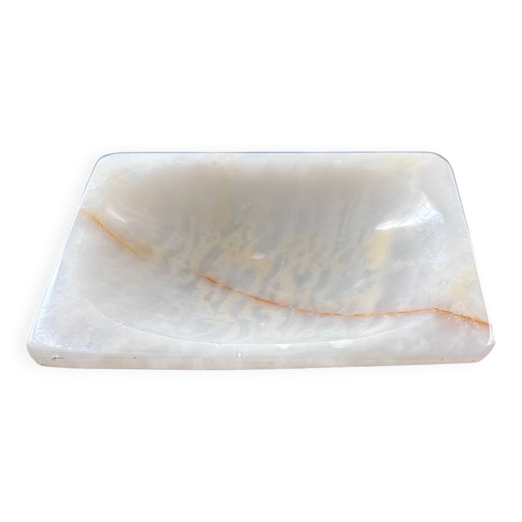 White onyx pocket emptier