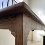 Oak farm table 220 cm