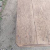 Wooden island table workbench