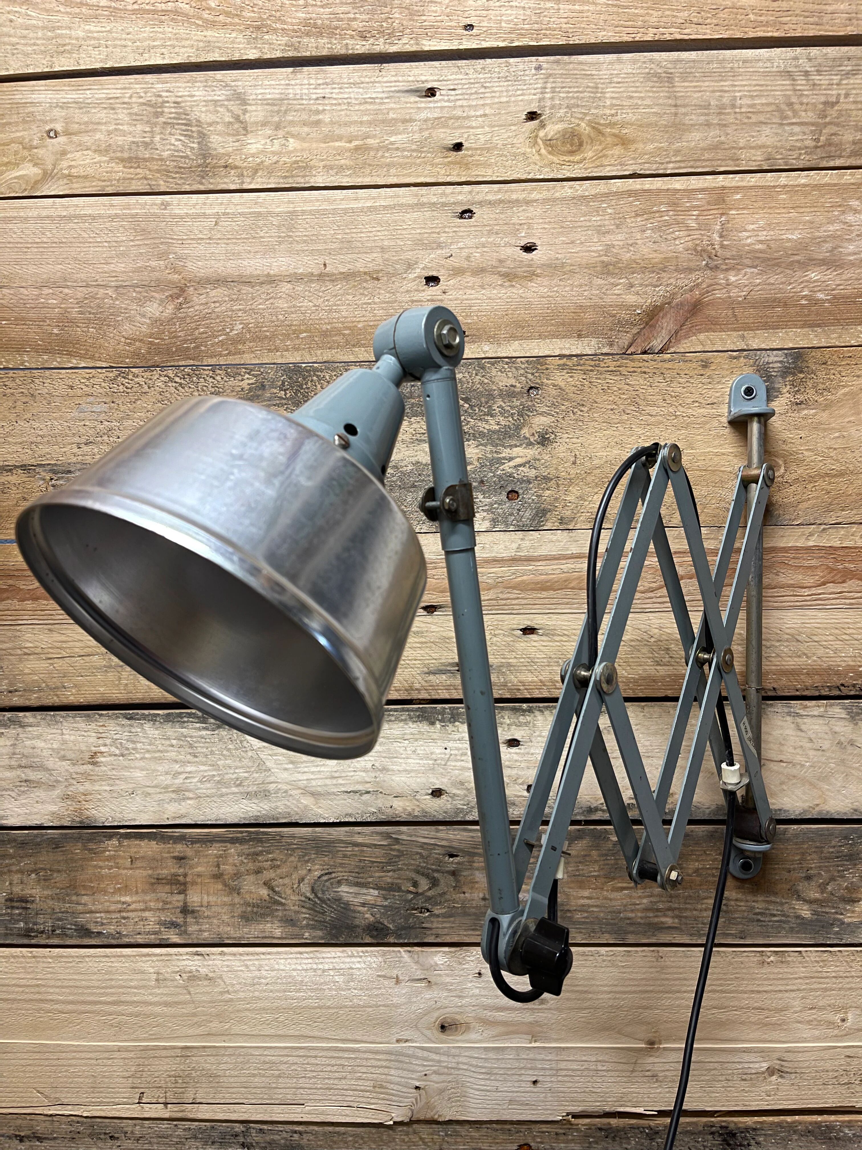 1950s scissor lamps by Curt Fischer for Midgard
