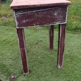 Patinated farmhouse stool